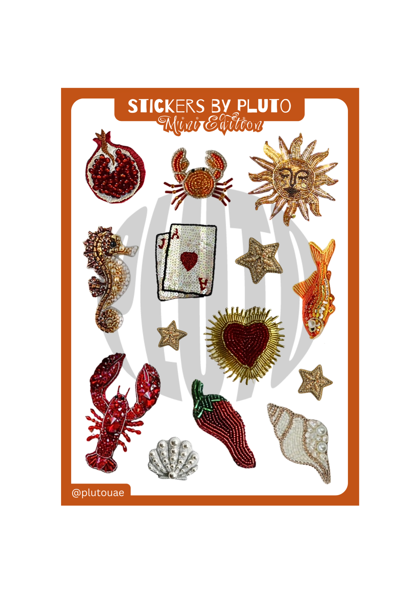 Mini Sticker Pack 009