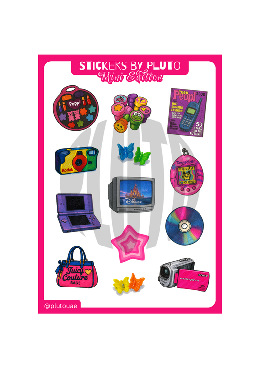 Mini Sticker Pack 012