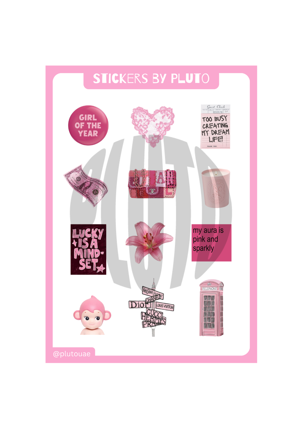 Mystery Sticker Sheet